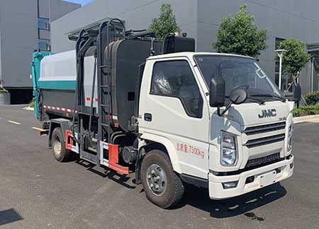 程力威牌CLW5072ZZZ6SL型自裝卸式垃圾車
