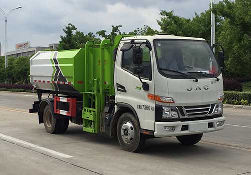 凱力風(fēng)牌KLF5070ZZZH6型自裝卸式垃圾車