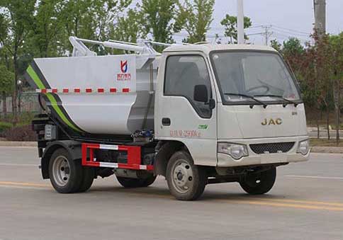 凱力風(fēng)牌KLF5030ZZZH6型自裝卸式垃圾車